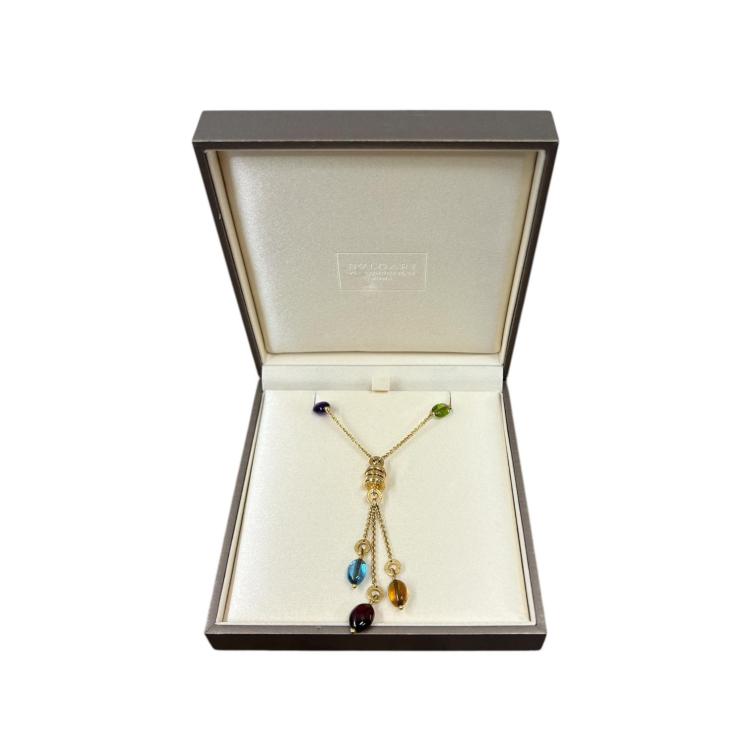 Collier Bulgari B Zero 1 Pierres de Couleurs
