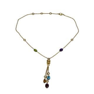 Collier Bulgari B Zero 1 Pierres de Couleurs