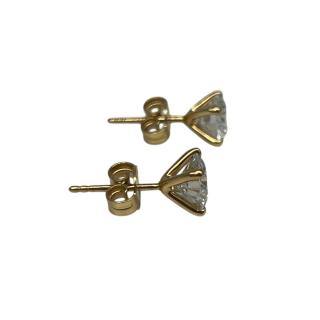Boucles D'oreilles Clous Diamants