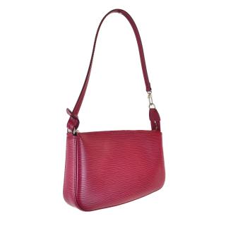 Pochette Louis Vuitton Épi Cerise
