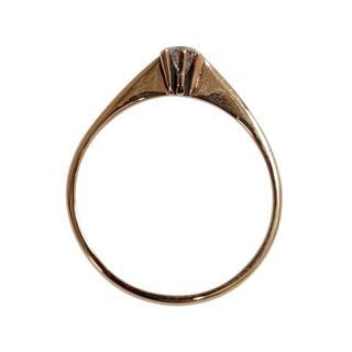 Bague Solitaire Or 18k Diamant