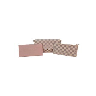 Pochette Louis Vuitton Félicie Damier Azur