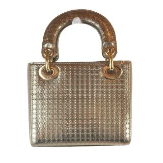 Sac à main Dior Lady Dior Mini Gold