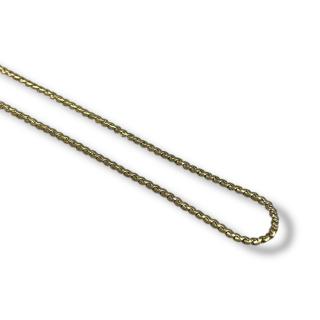 Collier or jaune 18k