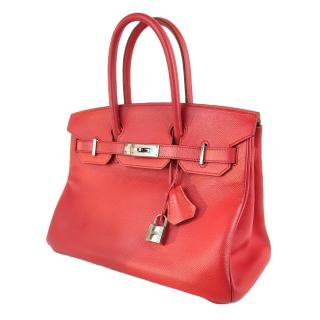Hermès Birkin 30 Epsom Rouge