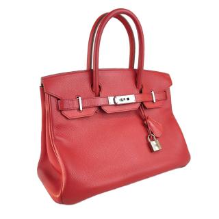Hermès Birkin 30 Epsom Rouge