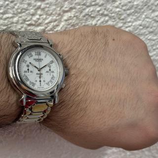 Hermès Montre Kepler Watch Stainless Steel