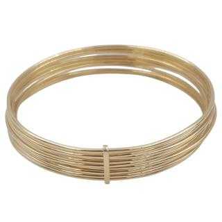 Bracelet 9 Rangs Or Jaune 18 Ct