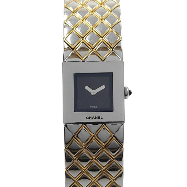 Chanel Matelassé Two Tone Quartz