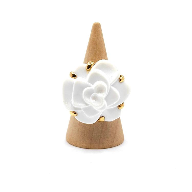 Bague Chanel Camélia Moyen Modèle