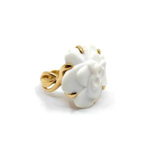 Bague Chanel Camélia Moyen Modèle