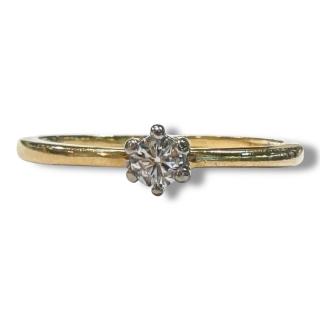 Bague Solitaire Or 18CT