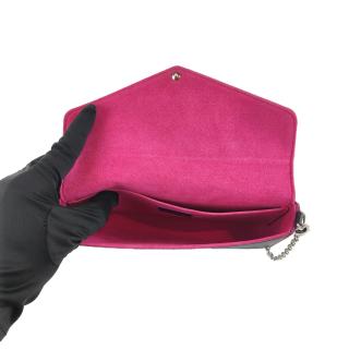 Pochette Louis Vuitton Felicie Épi noir