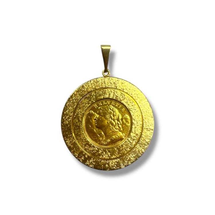 Pendentif Vreneli 20FR