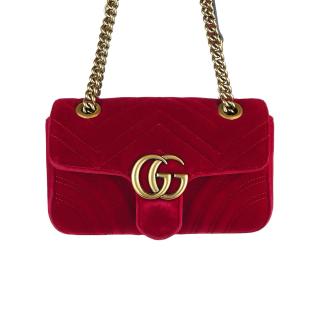 Sac Gucci GG Marmont PM Velours