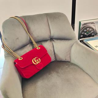 Sac Gucci GG Marmont PM Velours