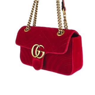 Sac Gucci GG Marmont PM Velours