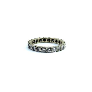 Bague Rivière de Diamants (1.68 Cts) Or Blanc 18k