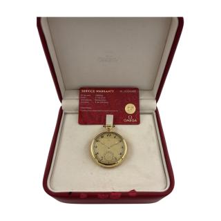Montre à gousset Omega Lépine Or 18 carats