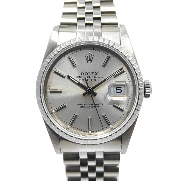 Rolex DateJust 36 Silver Dial Jubilee