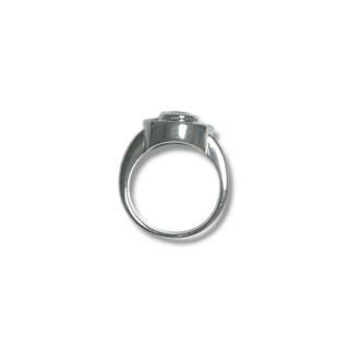 Bague or blanc 14ct