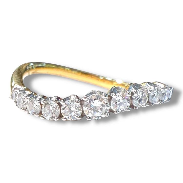 Bague Or 18Ct & Diamants