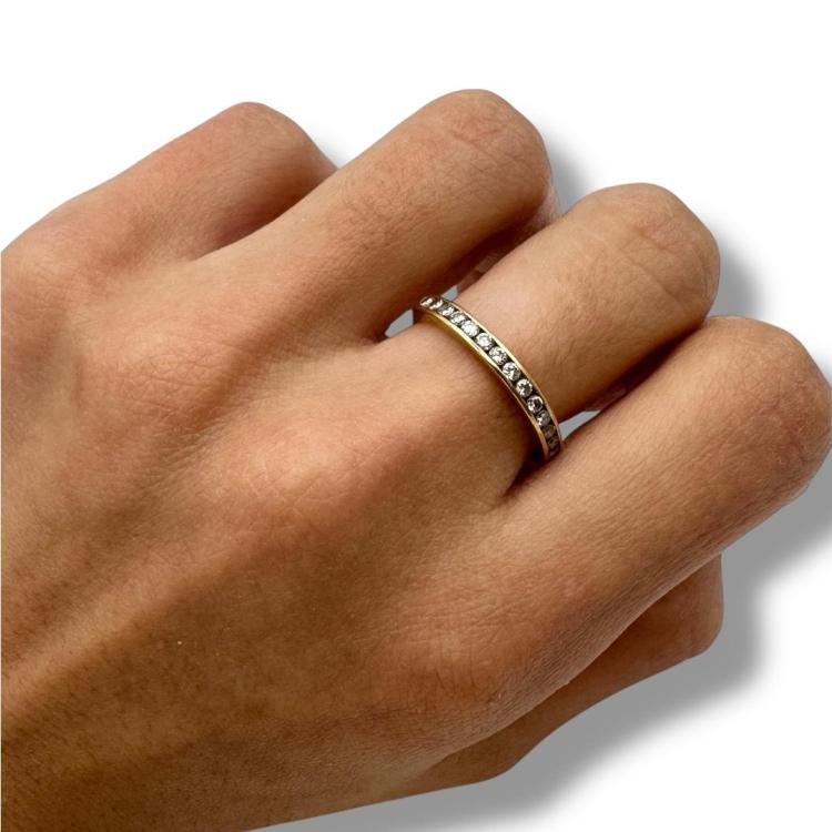 Bague Or 18CT & Diamants