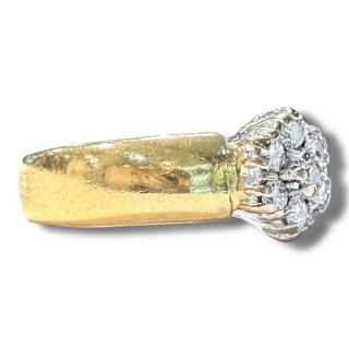 Bague Or 18Ct & Diamants