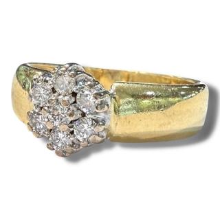 Bague Or 18Ct & Diamants