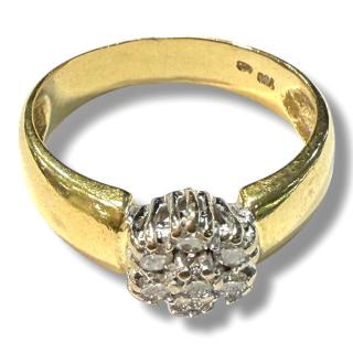 Bague Or 18Ct & Diamants