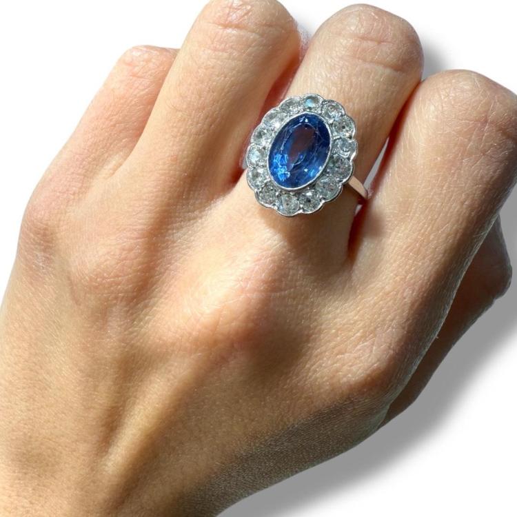 Bague Or 18Ct & Diamants