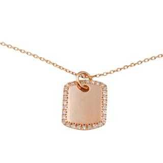 Collier Or Rose 18 Ct Tornaghi