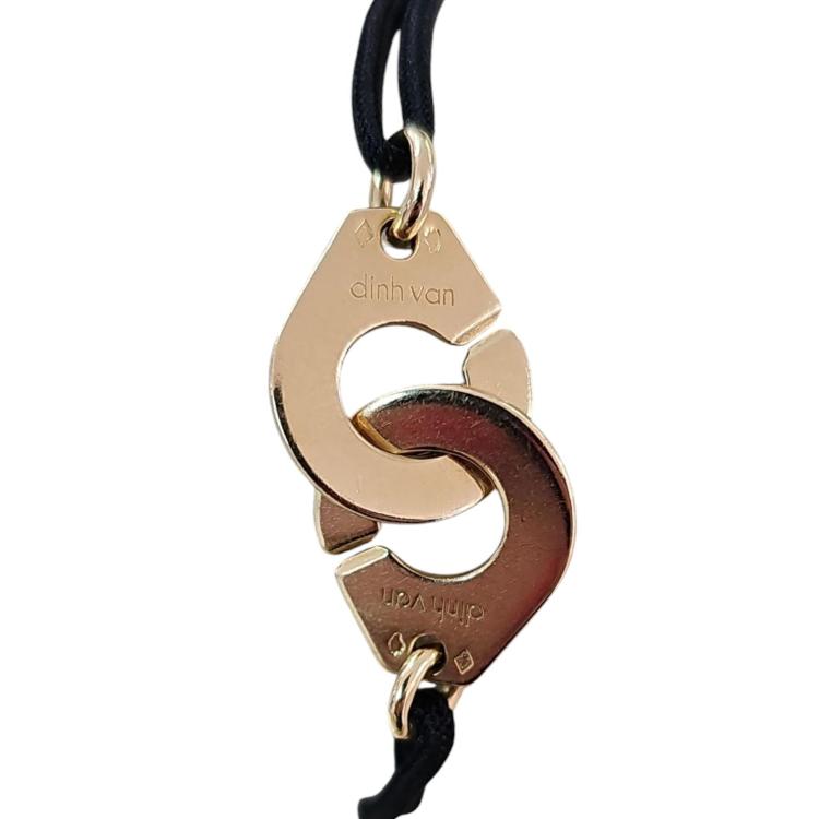 Bracelet sur Cordon Dinh Van Menottes R19