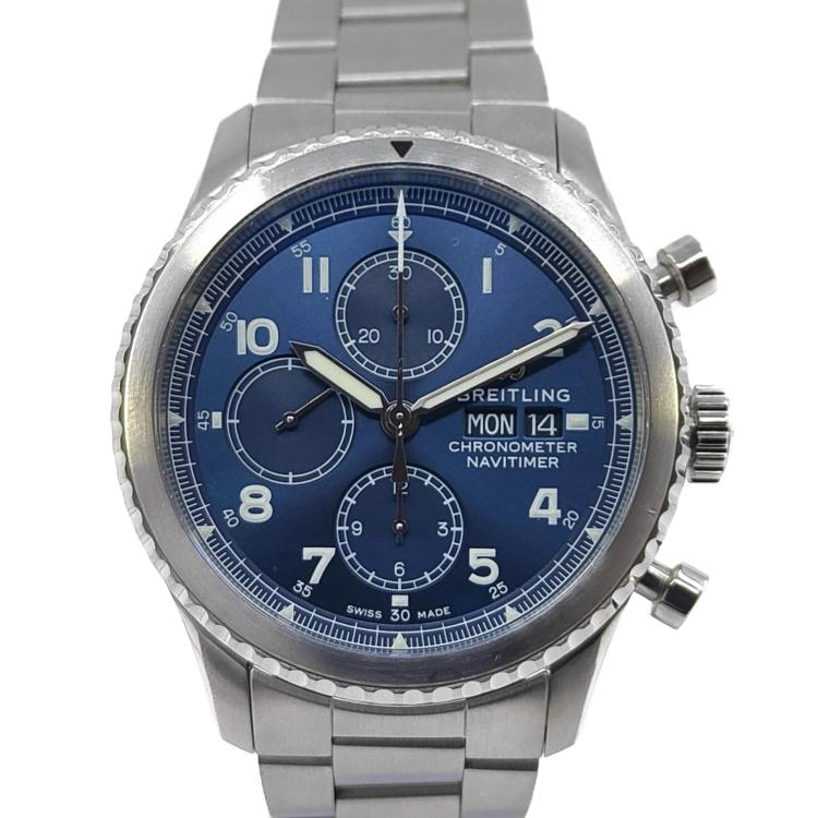 Breitling Navitimer 8 Chrono Blue Dial