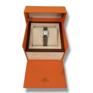 Montre Hermès Heure H avec diamants