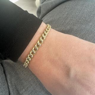 Bracelet Or Jaune 18ct et Brillants