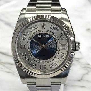 Rolex Oyster Perpetual Concentric Blue Dial