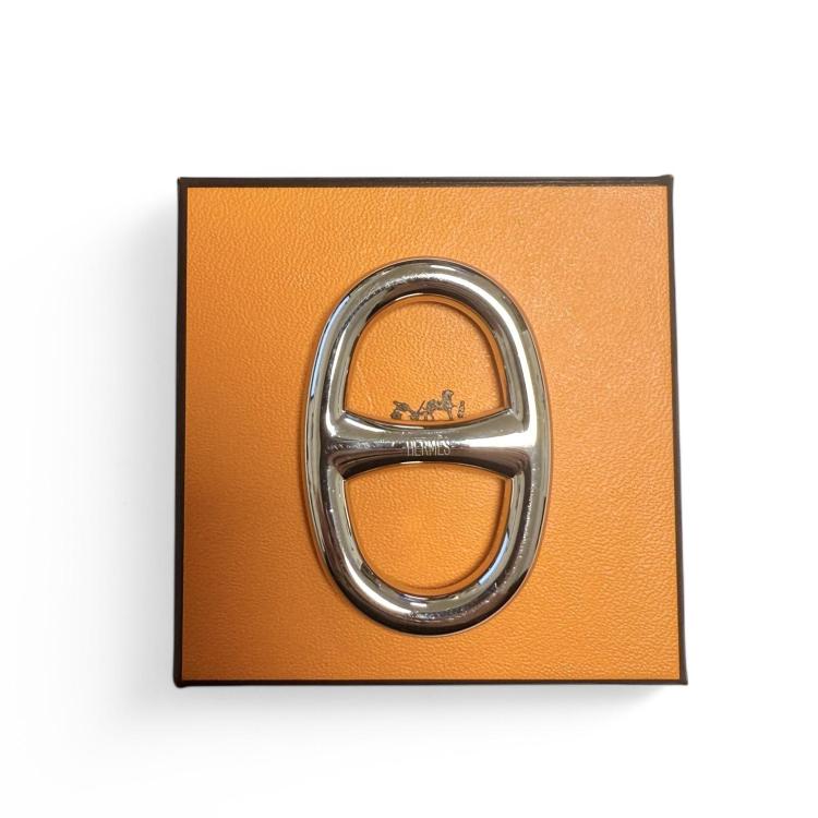 Hermès Anneau de carré 90 Chaîne d'Ancre