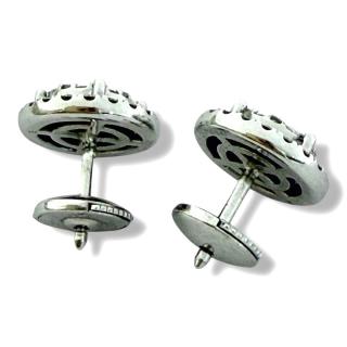 Boucles D'Oreilles Or 18Ct & Diamants Sergio Ferris
