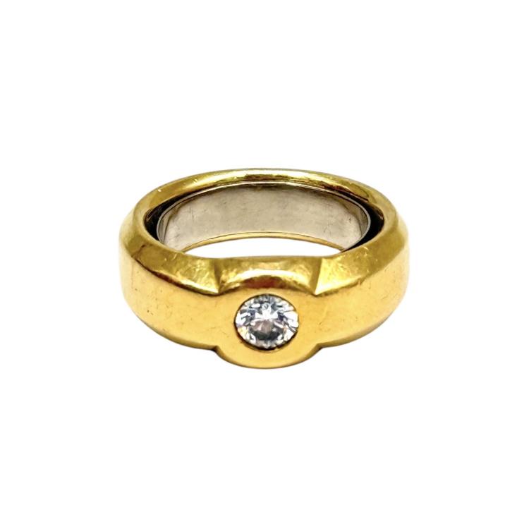 Bague Solitaire Or 18k
