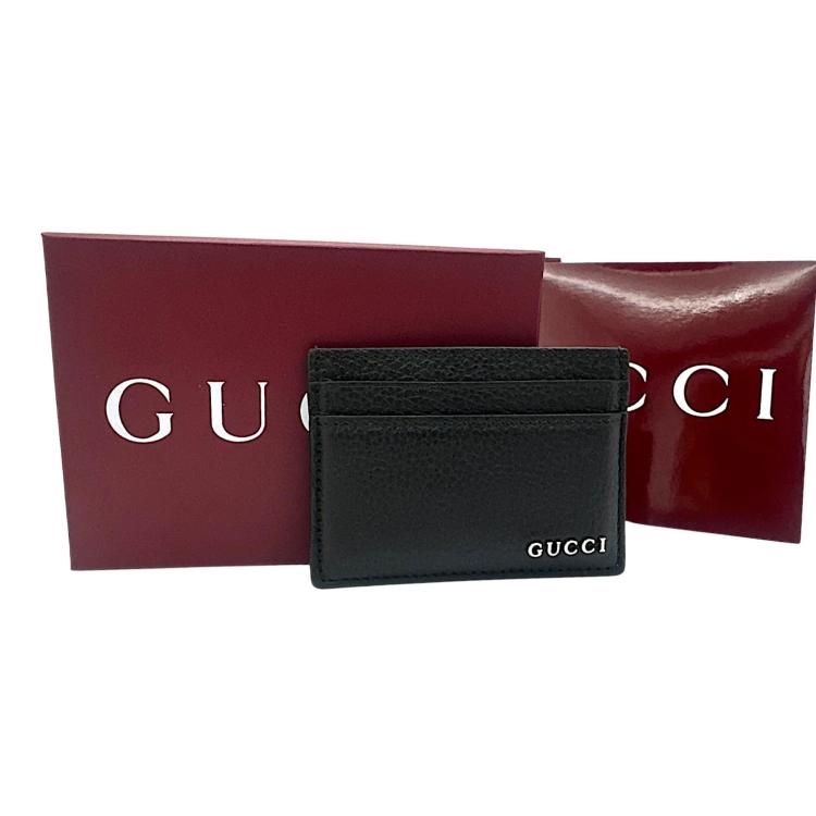 Porte-cartes avec logo Gucci