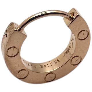 Cartier Mono Boucle d'Oreille Love Or Rose