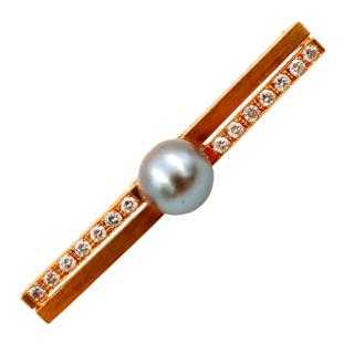 Broche Gilbert Albert Or 18 Ct