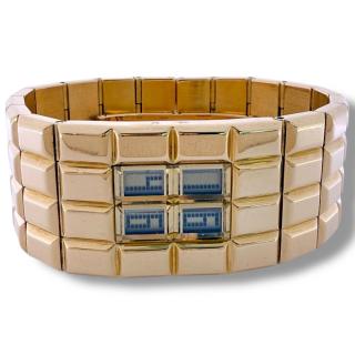 Montre Bracelet Chanel Chocolat Or Jaune 18 Ct