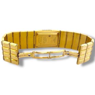 Montre Bracelet Chanel Chocolat Or Jaune 18 Ct