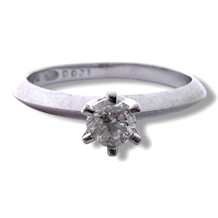 Bague Or 18Ct & Brillant