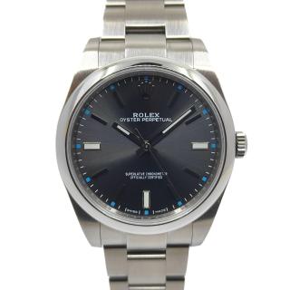 Rolex Oyster Perpetual 39 Rhodium Dial