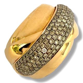 Bague Or 18Ct & Diamants