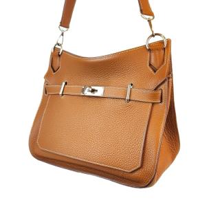 Hermès Jypsière 34 Taurillon Clémence Gold