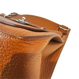 Hermès Jypsière 34 Taurillon Clémence Gold